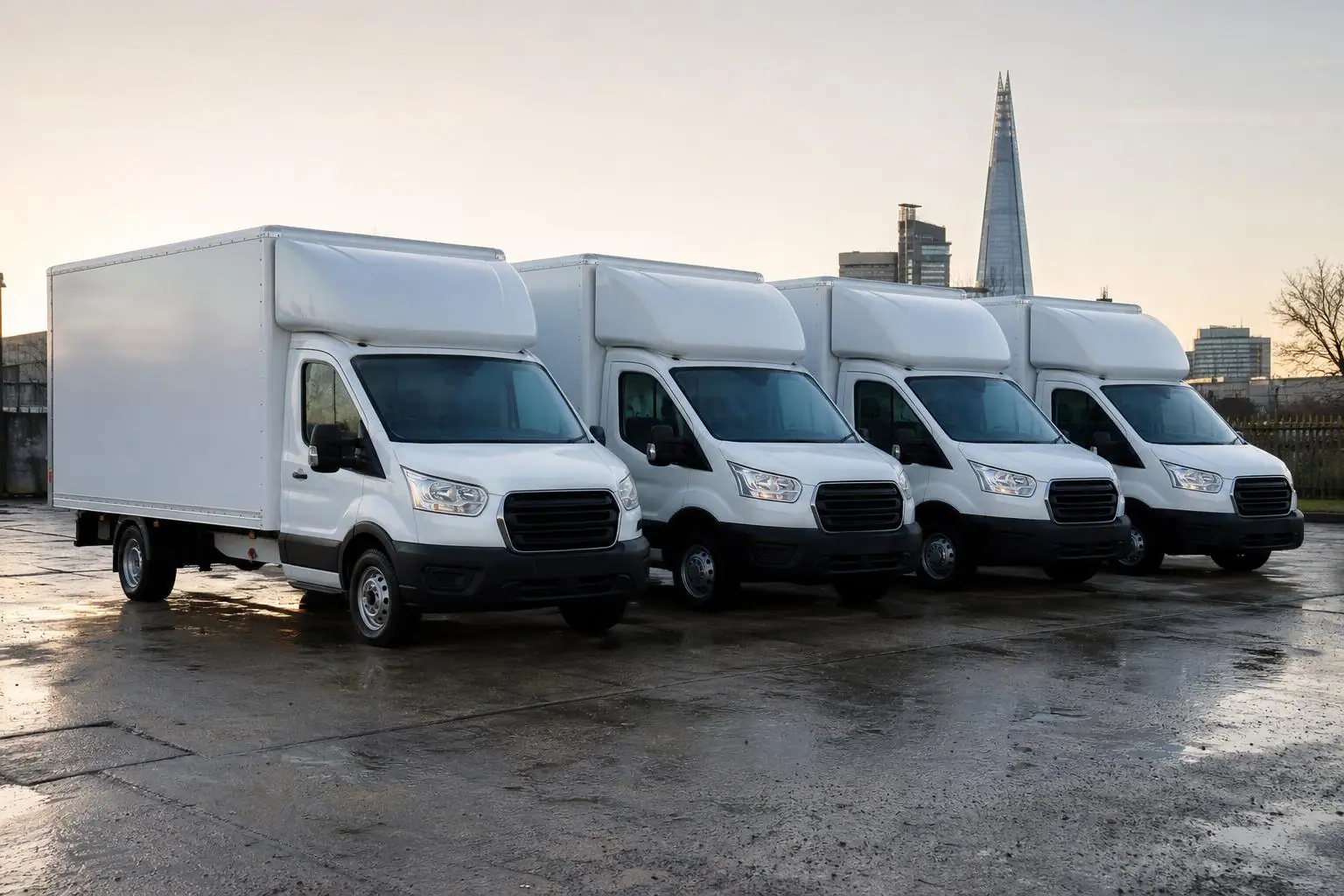 Vehicall Transport Luton van fleet
