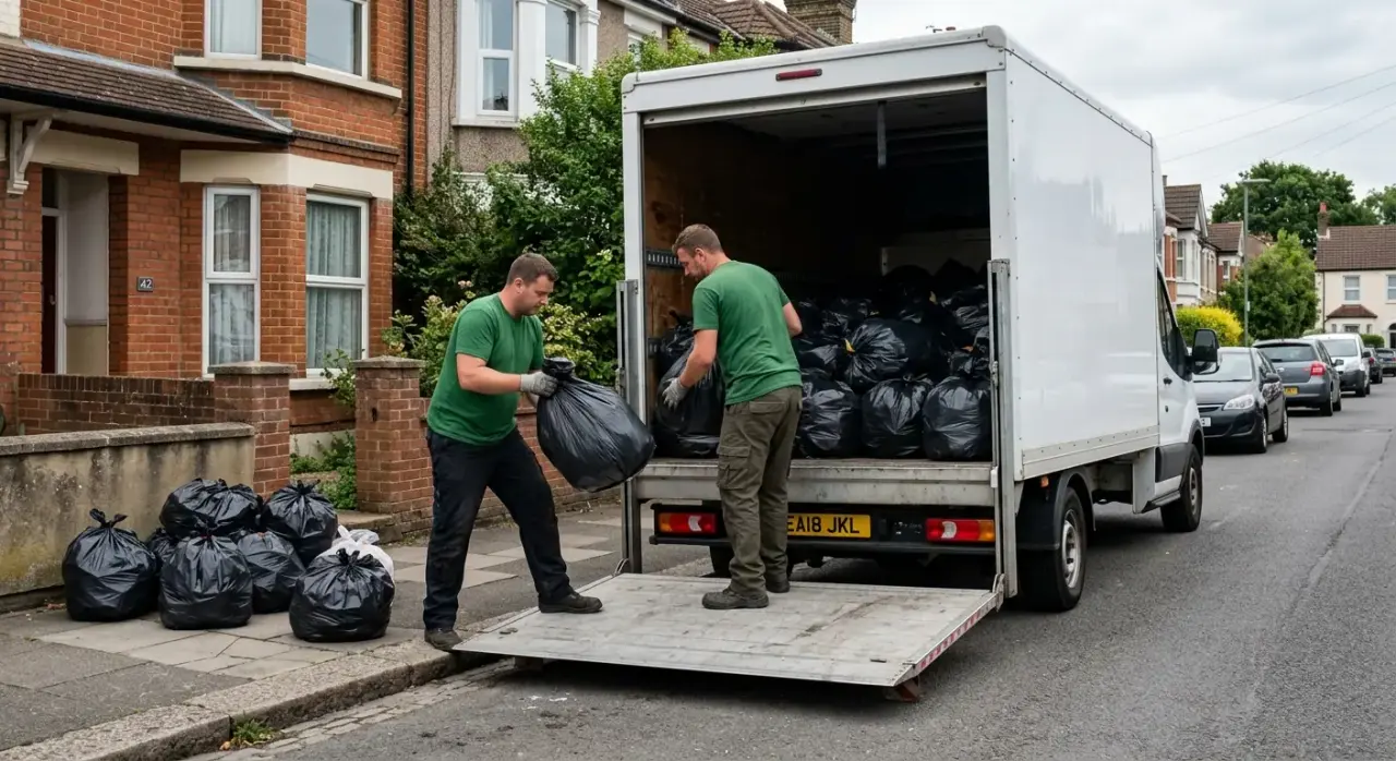 Rubbish being scanned by Vehicall Vision AI
